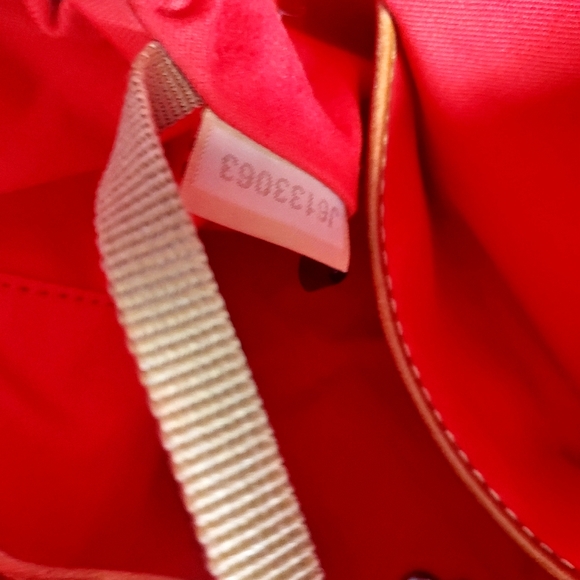 Dooney & Bourke Bristol Yellow Leather Handbag with Brown Accents With Wallet - Picture 6 of 16